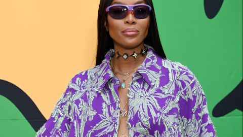 Naomi Campbell sigue activa en el mundo de la moda