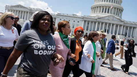 Democratic Congress Members Participate In Civil Disobedience In Support Of Abortion Rights