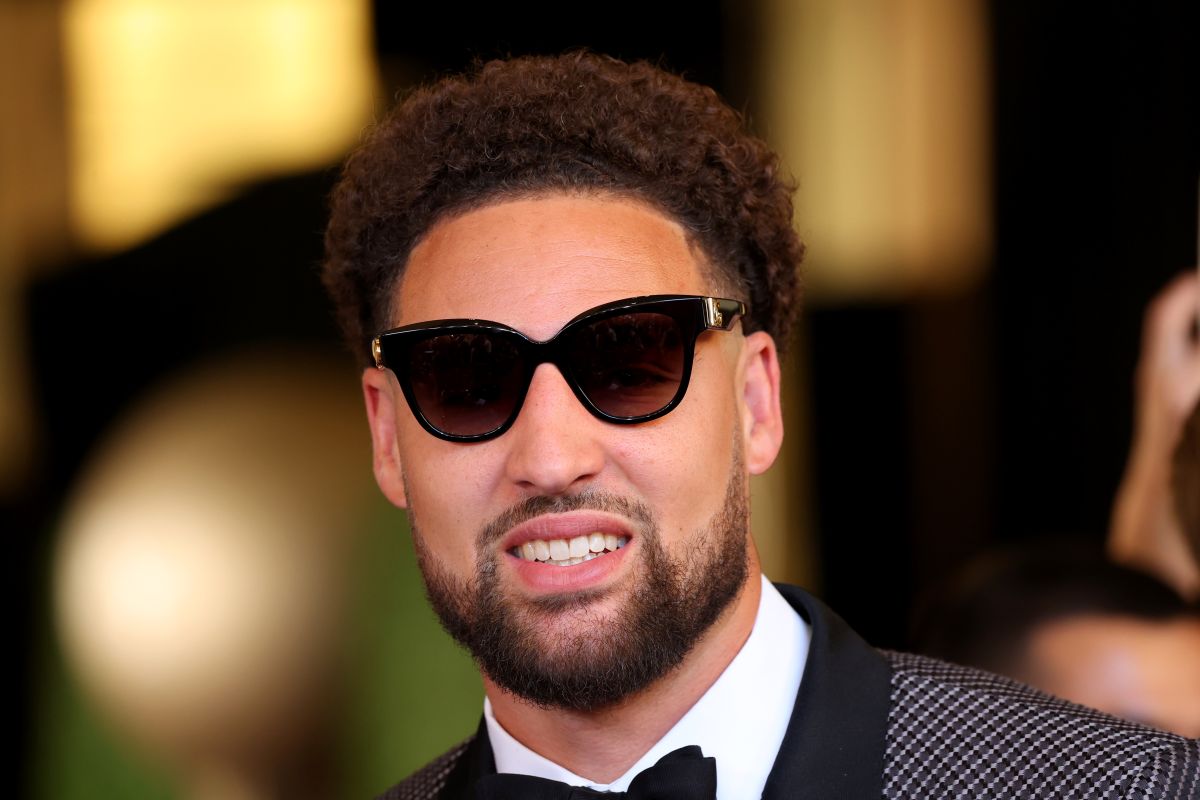 Klay Thompson durante la gala de los ESPYS 2022. 