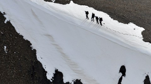 KYRGYZSTAN-RUSSIA-MOUNTAIN