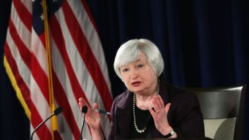 Federal Reserve Chair Janet Yellen Holds News Conference