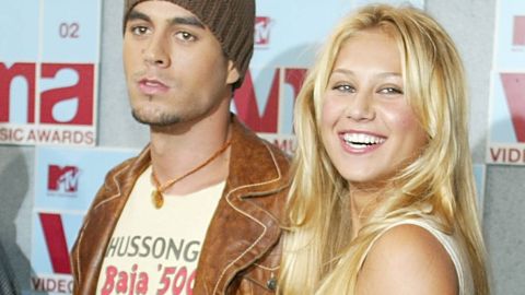 Enrique Iglesias y Anna Kournikova.