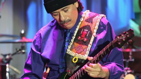 Carlos Santana.