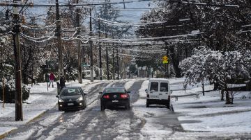 CHILE-WEATHER-SNOW