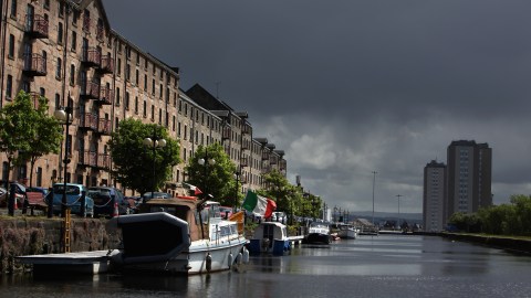 El ataque se registró en el canal Forth and Clyde en el área de Maryhill en Glasgow.