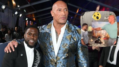 Kevin Hart y Dwayne Johnson.