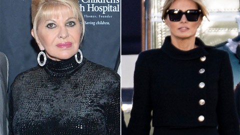 Ivana y Melania Trump.