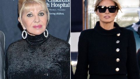 Ivana y Melania Trump.