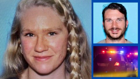 Mary Anderson y su exnovio Matthew Davis.