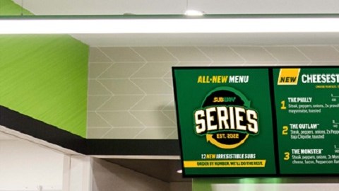 Nuevo menú Series Subway