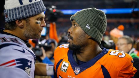 Von Miller quiere jugar tanto como Tom Brady en la NFL