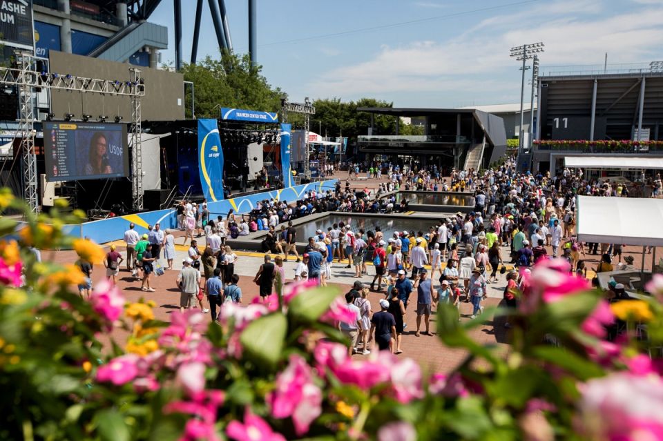 Después de dos años regresa el US Open Fan Week para la edición 2022