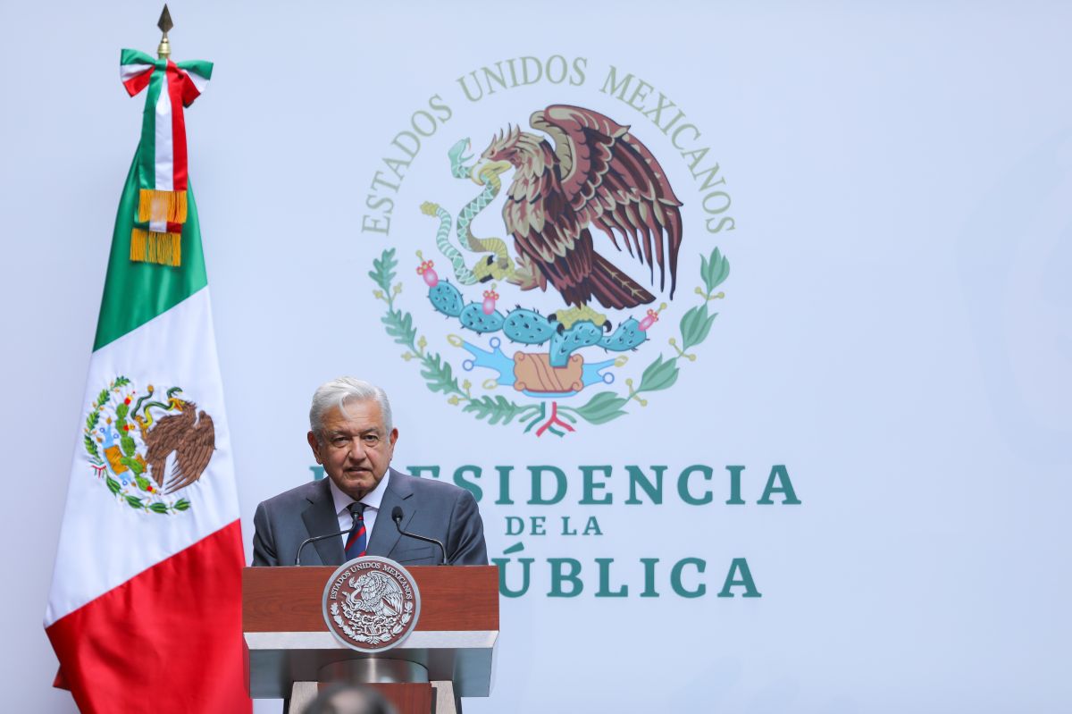 El líder mexicano presumió de finanzas públicas "sanas".