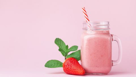 Batido de fresa