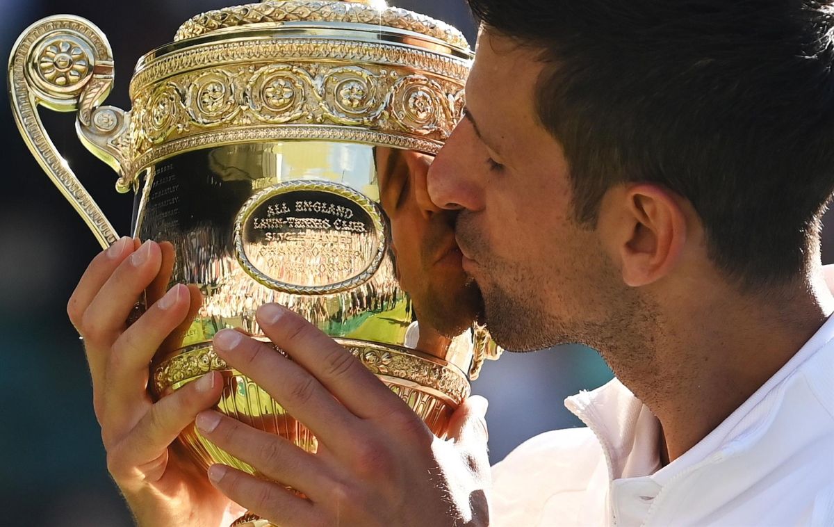El el séptimo título de Wimbledon que consigue el tenista serbio en toda su carrera.