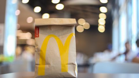 Bolsa de comida de McDonald´s