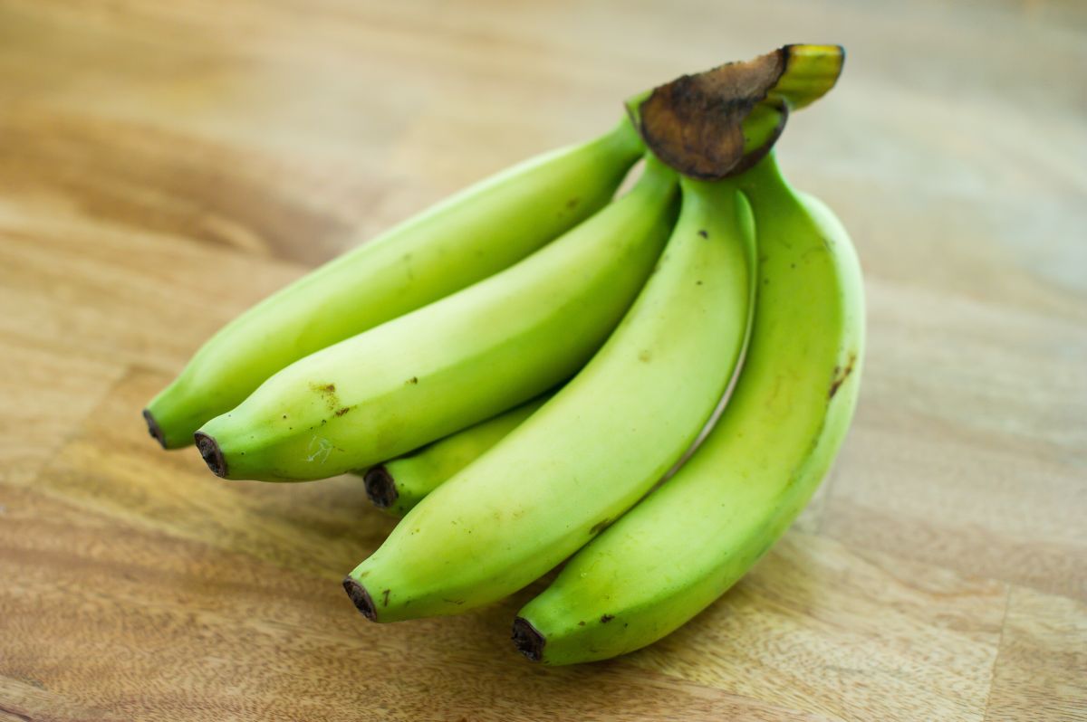 Las bananas verdes tienen un almidón especial que ayuda a no desarrollar cáncer.