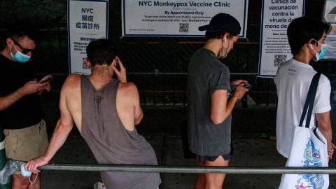Jornada de vacunación contra la viruela del mono en Nueva York