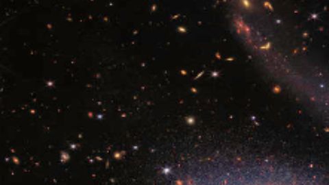 Una de las imágenes publicadas este martes captadas por el Telescopio Espacial James Webb de la NASA.