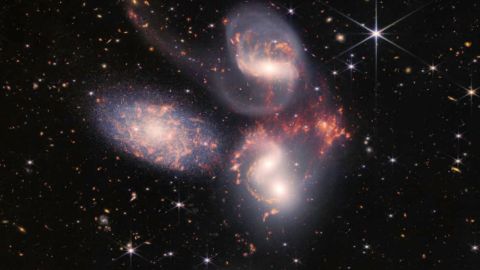 Una de las imágenes publicadas este martes captadas por el Telescopio Espacial James Webb de la NASA.