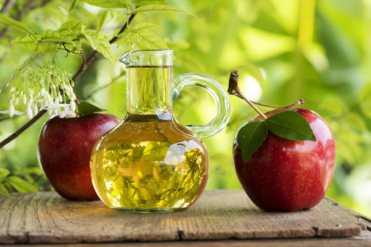 El vinagre de sidra de manzana puede disminuir los niveles de potasio.