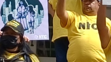 Activistas como el venezolano Jesús Aguais exige que se otorgue el estatus de refugiados a sus connacionales