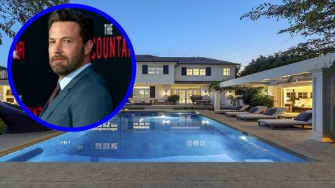 Ben Affleck compró esta mansión en 2018.