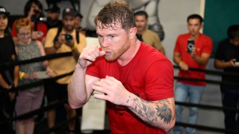 Canelo Alvarez Media Workout