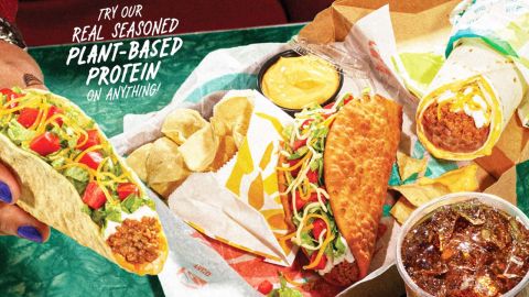 Carne molida a base de plantas de Taco Bell