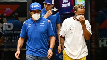 Lewis Hamilton respondió a los insultos de Fernando Alonso