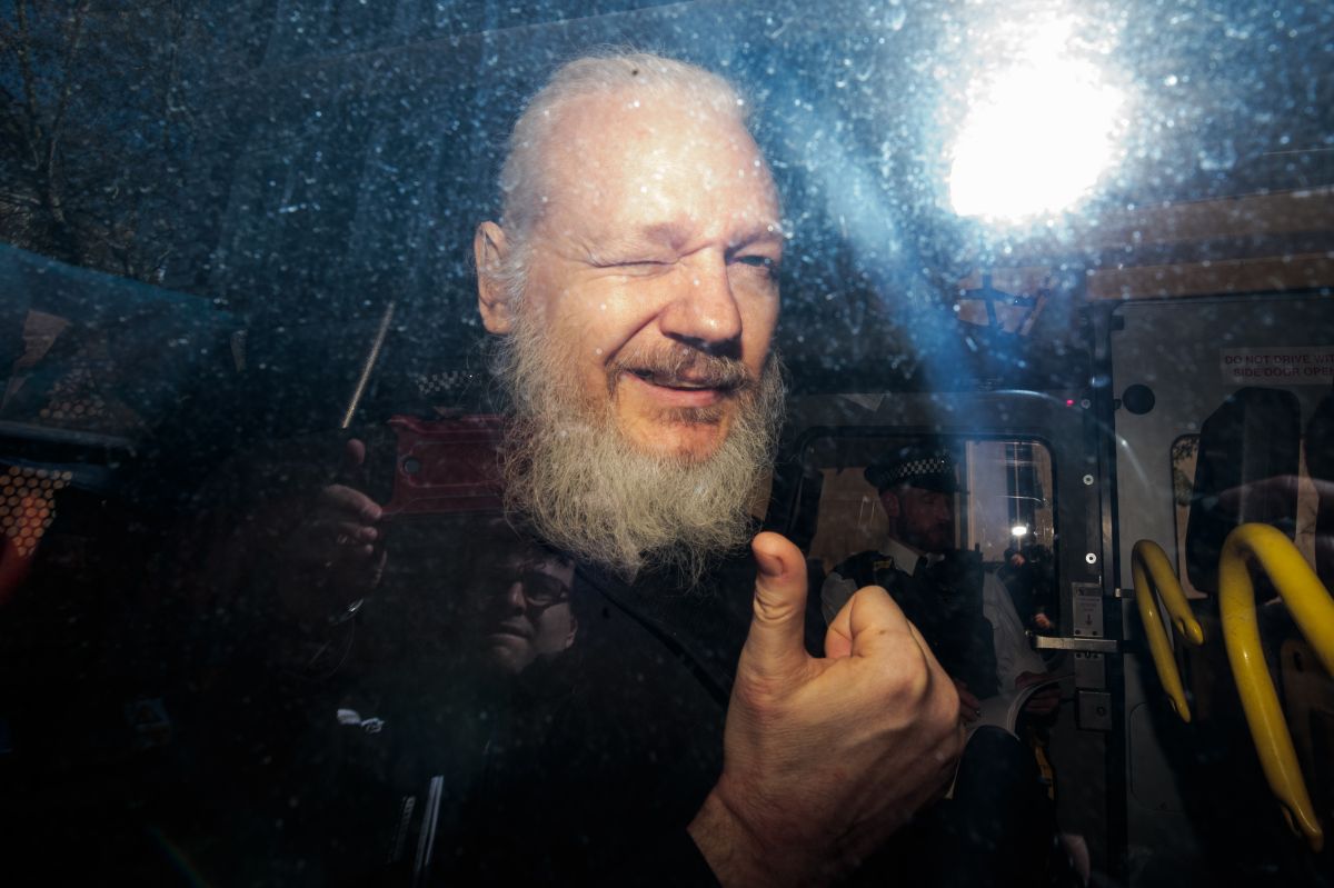 Assange se refugió en la embajada de Ecuador en Londres entre 2012 y abril de 2019.