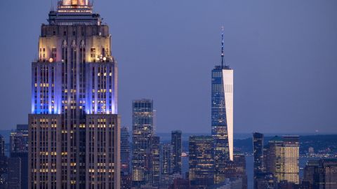 Rascacielos en Nueva York.