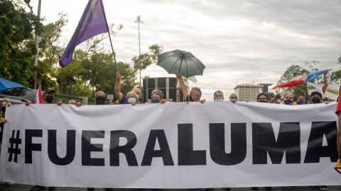 Puerto Ricans Protest Island's Power Outages