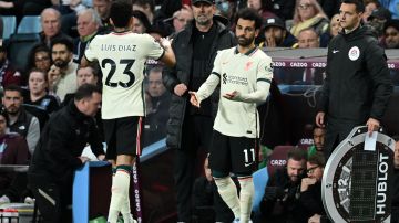 Luis Diaz y Mohamed Salah