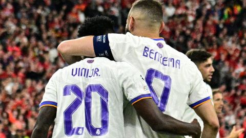 Benzema y Vinicius fueron los mejores jugadores del año.