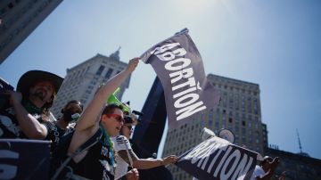 Marcha pro derecho al aborto, NYC junio 2022.