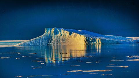 El hielo zombi simplemente se derretirá y desaparecerá de la capa.