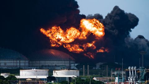 Cuba Matanzas Incendio