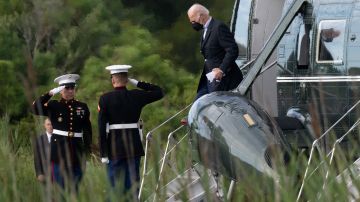El presidente Joe Biden viajó a Delaware.