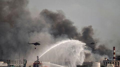 CUBA-FIRE-OIL DEPOT