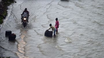 INDIA-WEATHER-FLOOD