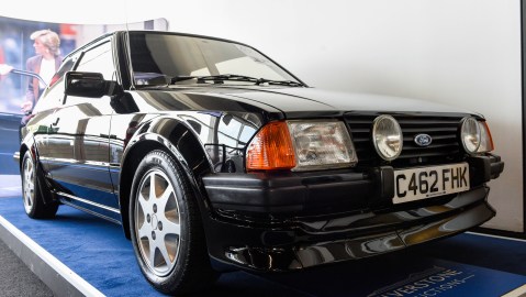 Ford Escort RS Turbo S1 1985 de la Princesa Diana.