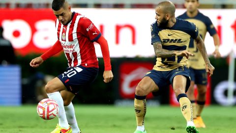 Chivas se impuso 3-1 sobre los Pumas de Dani Alves.