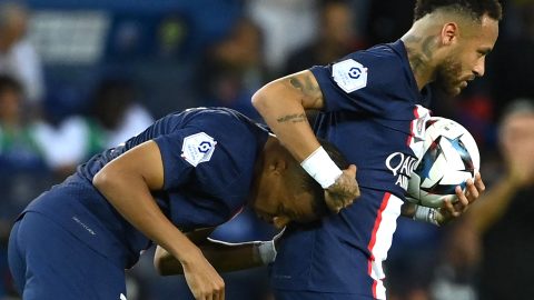 Neymar y Mbappé