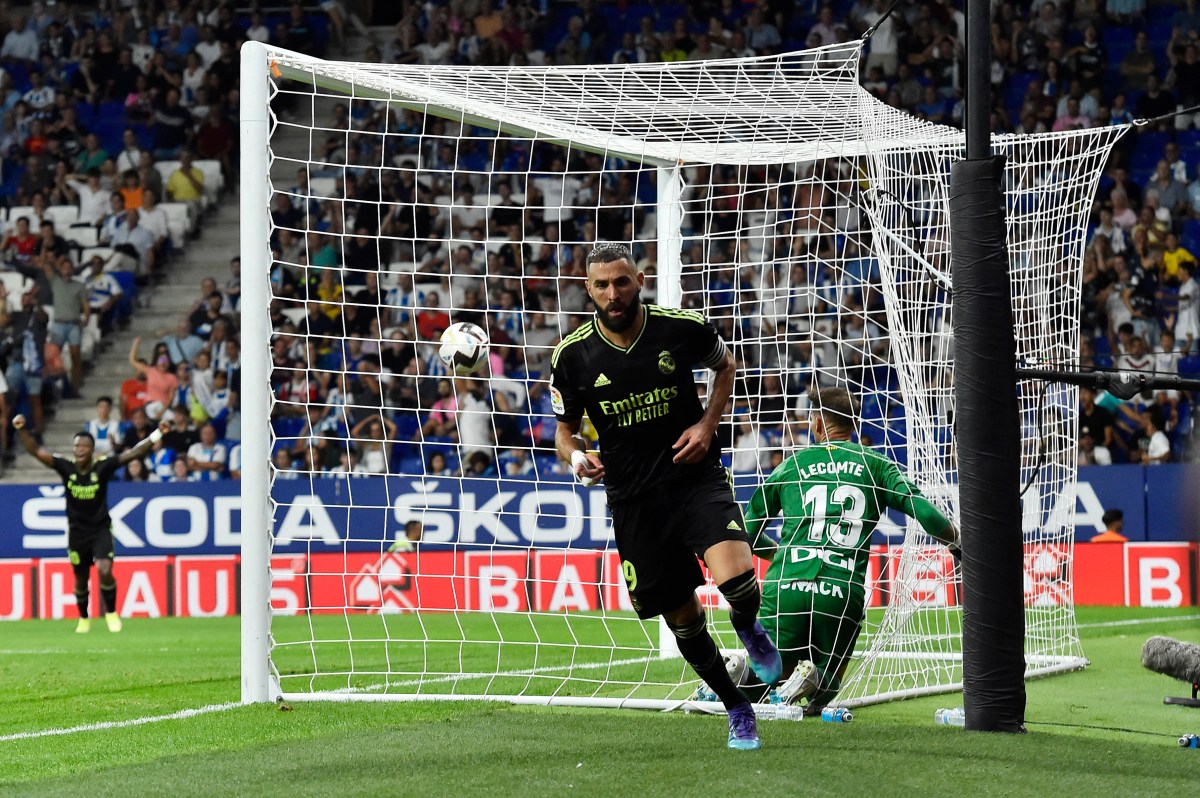 El 'Gato' dijo presente: Doblete de Karim Benzema salvó al Real Madrid ...