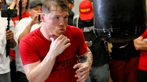 "Canelo" Álvarez afirmó que se siente entusiasmado para volver a subirse en el cuadrilátero.