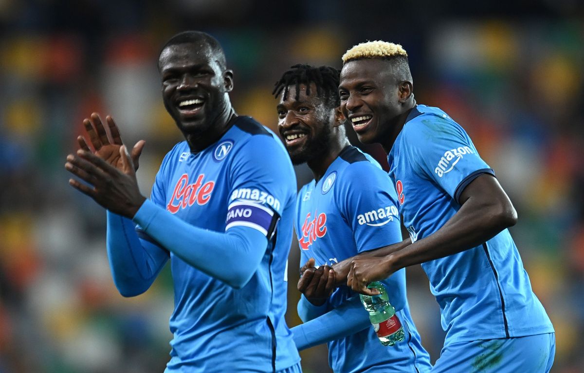 El Napoli se ha caracterizado por contar con futbolistas africanos en estos últimos años.