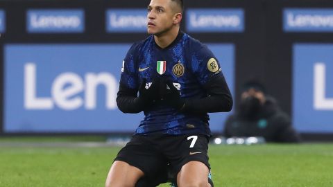 Alexis Sánchez se despide después de 109 partidos con el Inter de Milán.