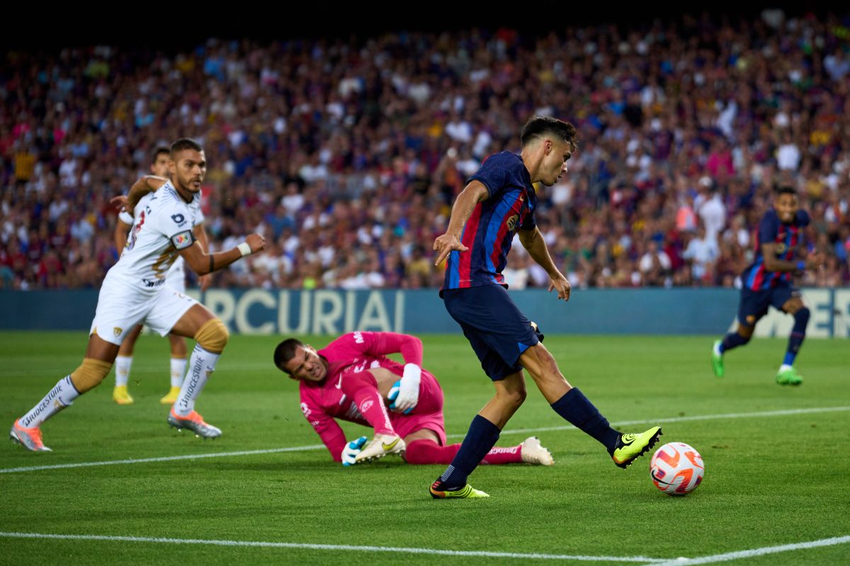 El Barcelona goleó a Pumas en el torneo Joan Gamper.