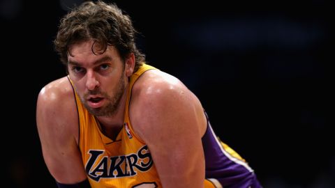 Pau Gasol es una de las grandes leyendas de Los Angeles Lakers.